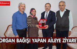 Başkan Şahin`den büyük vefa