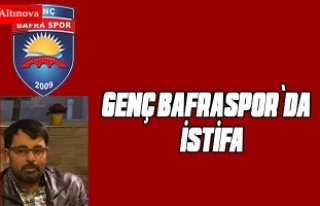 GençBafraspor`da istifa