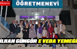İLÇE JANDARMA KOMUTANINA VEDA YEMEĞİ DÜZENLENDİ