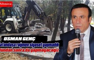 Osman Genç`ten açıklama
