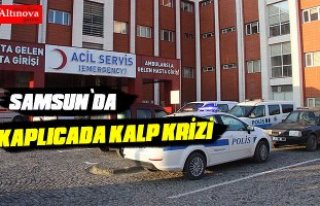 Samsun'da kaplıcada kalp krizi geçiren kişi...