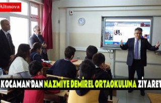 TİCARET İL MÜDÜRÜ NAZMİYE DEMİREL ORTAOKULUNDA