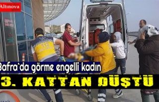 Yüksekten düşen şahıs ağır yaralandı