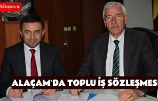 Alaçam Belediyesinde toplu iş sözleşmesi heyecanı