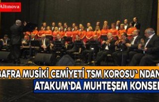 BAFRA MUSİKİ CEMİYETİ TSM KOROSU' NDAN MUHTEŞEM...