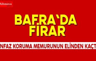 Bafra`da firar