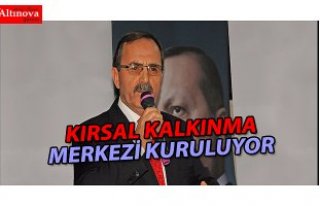 BAŞKAN ŞAHİN:  KIRSAL KALKINMA MERKEZİ KURUYORUZ