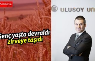 Genç yaşta yönetimini devraldığı şirketi zirveye...