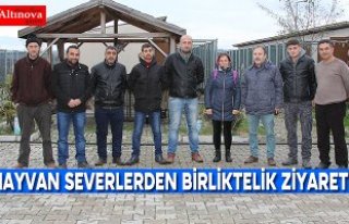 Hayvan severlerden Birliktelik Ziyareti