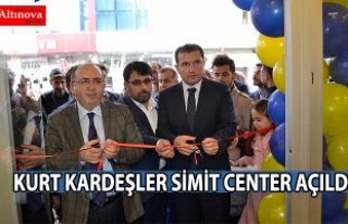 KURT KARDEŞLER SİMİT CENTER Bafra`da açıldı