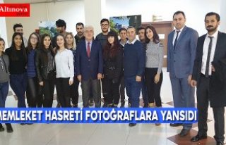 MEMLEKET HASRETİ FOTOĞRAFLARA YANSIDI