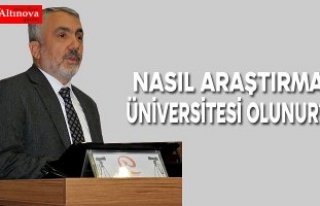 Nasıl Araştırma Üniversitesi Olunur?