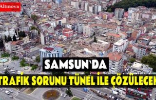 TRAFİK SORUNU TÜNEL İLE ÇÖZÜLECEK