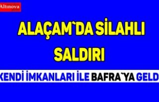 Alaçam`da silahlı saldırı