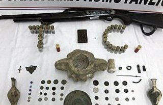 Amasya'da tarihi eser operasyonu