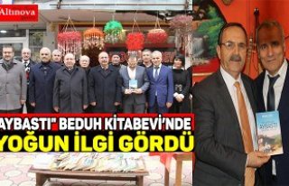 "AYBASTI" Beduh Kitabevi’nde YOĞUN İLGİ...