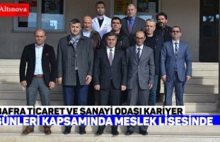 Bafra Ticaret ve Sanayi Odası Kariyer Günleri Kapsamında...