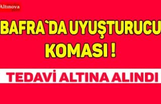 Bafra`da uyuşturucu koması