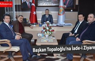 Başkan Topaloğlu’na İade-i Ziyaret