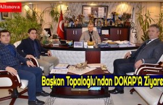 Başkan Topaloğlu’ndan DOKAP’A Ziyaret