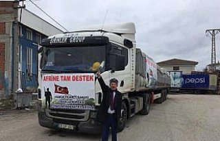 Çorum'dan Zeytin Dalı Harekatı'na destek