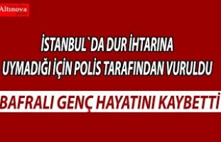 Dur İhtarına uyman genç açılan ateş sonucu öldü