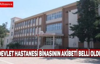 Eski Bafra Devlet Hastanesi Binasının akıbeti belli...