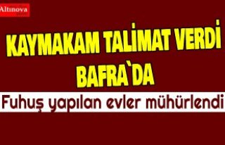 Fuhuş yapılan evler mühürlendi