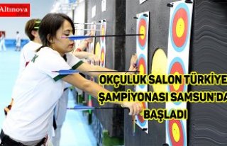 Okçuluk Salon Türkiye Şampiyonası Samsun'da...