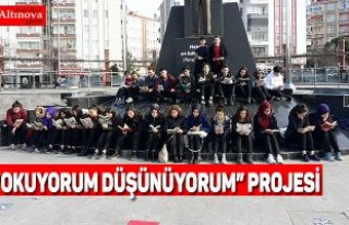 Kızılırmak Anadolu Lisesi`nden kitap okuma etkiniği