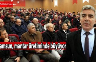 Samsun, mantar üretiminde büyüyor