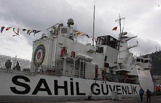 TCSG/DOST Arama Kurtarma Gemisi ziyarete açıldı