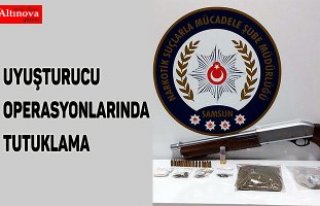 Uyuşturucu operasyonlarında tutuklama