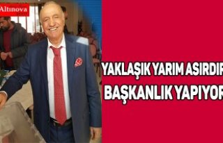 Yaklaşık Yarım Asırdır Başkanlık yapıyor