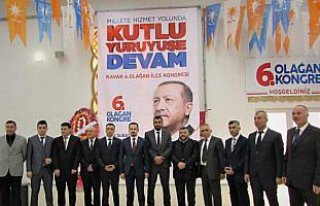 AK Parti Kavak İlçe Başkanlığı Kongresi yapıldı