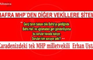 Bafra MHP`den Bafra Hali sitemi