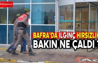 Bafra`da hırsızlık iddiası