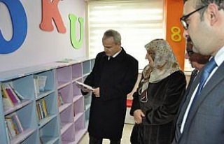 Bartın'da şehit polisin ismi kütüphaneye verildi