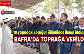 Çocuğun ölümünde ihmal şüphesi