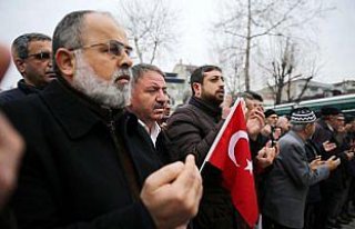 Düzce'de şehitler için gıyabi cenaze namazı kılındı