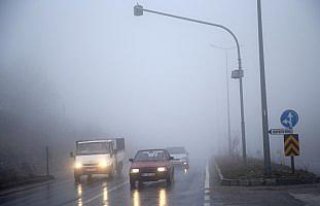 Düzce'de yoğun sis