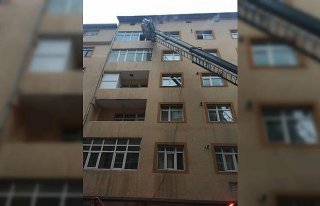 Gümüşhane'de ev yangını