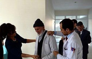 Huzurevi sakinleri öğrencilere tecrübelerini anlattı