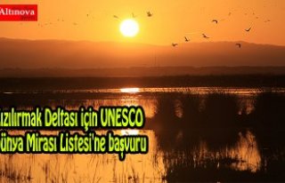 Kızılırmak Deltası için UNESCO Dünya Mirası...