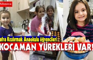 Kocaman yürekleri var