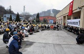 Madencilerden Zeytin Dalı Harekatı'na destek