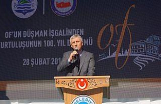 Of'un kurtuluş yıl dönümü kutlandı