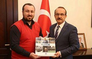 Ordu Valisi Yavuz'a AA 2017 Yıllığı