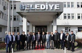 SAMKON'dan Başkan İkiz'e ziyaret