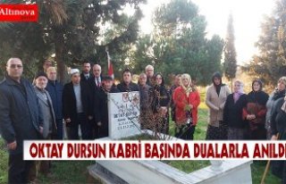 ŞEHİT J. ER OKTAY DURSUN KABRİ BAŞINDA DUALARLA...